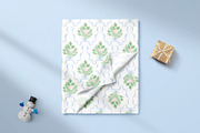 Grandmillennial Christmas patterns, a Pattern Graphic by Tani Kuzminka (Thumbnail 15 of 23)