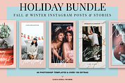 Holiday Bundle - Fonts, Cards & More, a Design Template by SilverStag Type Foundry (Thumbnail 6 of 27)