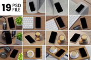 iPhone 14 Pro Max Mockup Bundles, an iPhone Mockup by Graphic Aesthetic (Thumbnail 5 of 26)