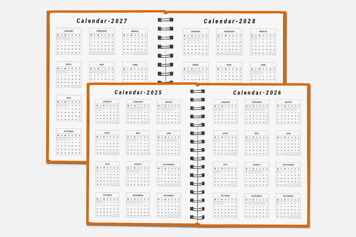 2025-2028 Ultimate Planner Bundle, a Stationery Template by MNT-Creator (Photo 4 of 11)