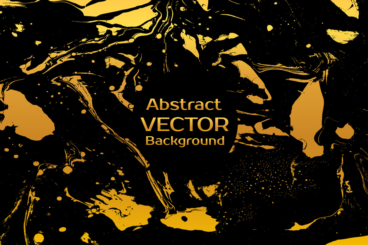 MARBLE GOLD ON BLACK Vector Textures, a Texture Graphic by ekaart (Photo 9 of 11)