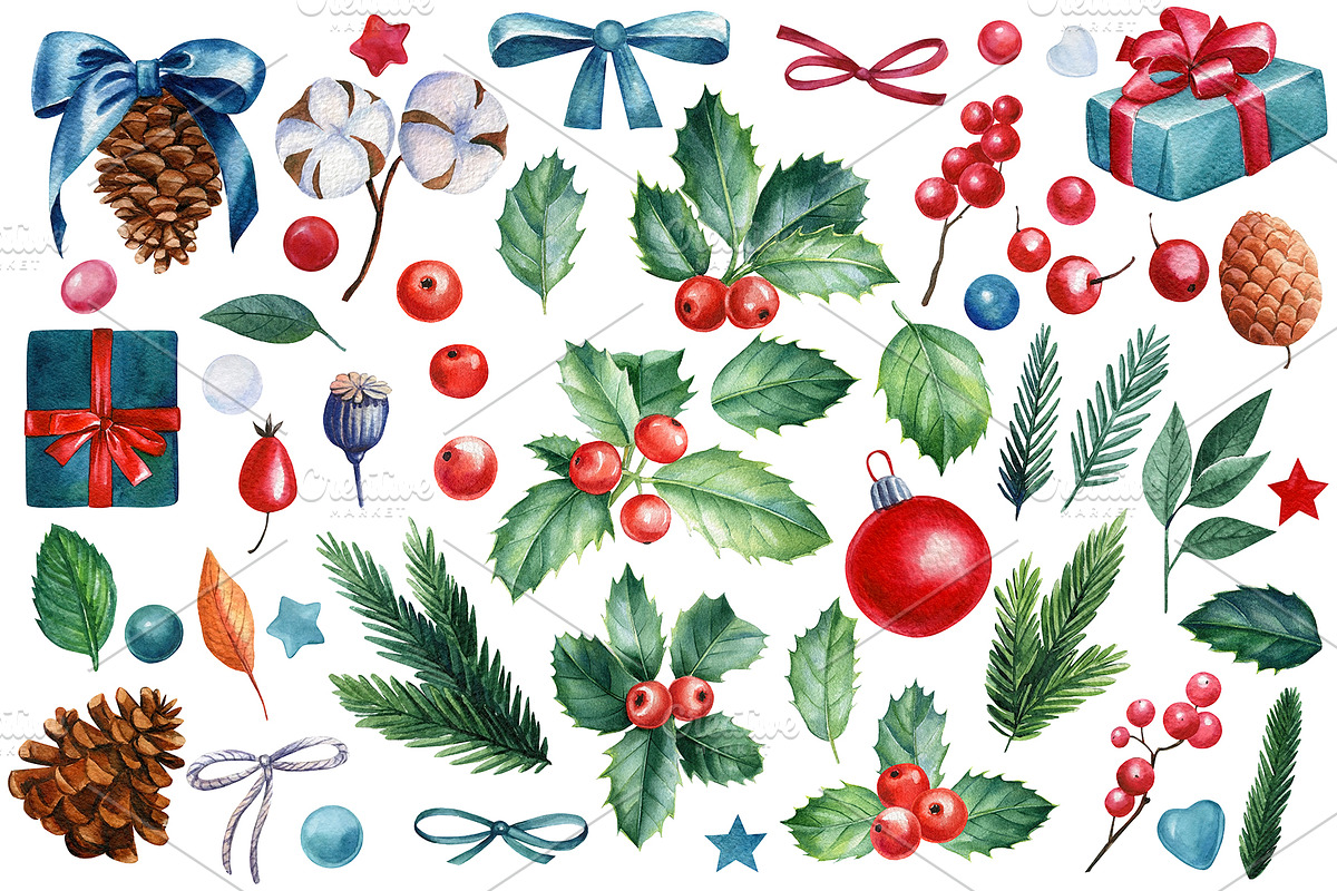 Christmas sweets and hot drinks, a Decorative Illustration by Hanna Hryharenka (Photo 5 of 15)