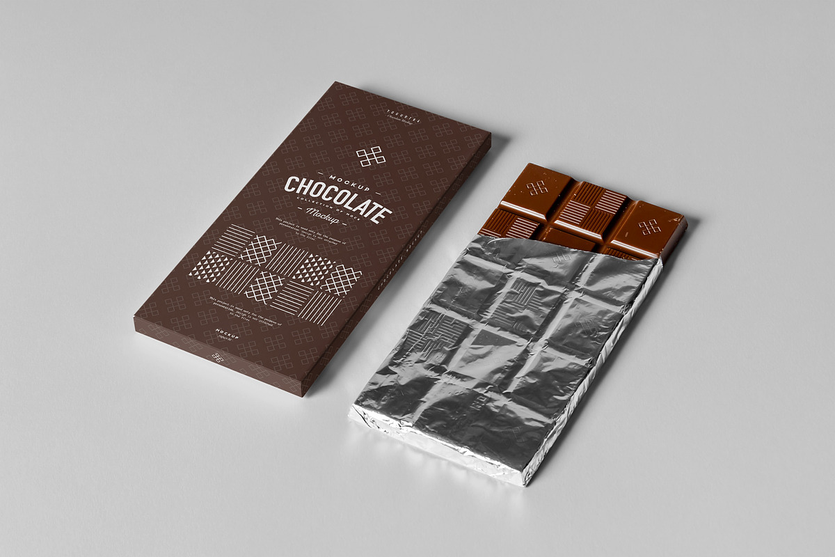 Chocolate Mock-up, a Packaging Mockup by Yogurt86 (Photo 7 of 11)