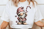 Whimsical Christmas Gnome Clipart, an Illustration by Libby Wishes (Thumbnail 5 of 6)