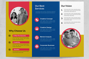 Business Grow Trifold Brochure