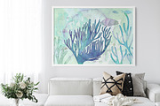 Underwater Sea World Watercolour, a Brushes & More by DeloresArt (Thumbnail 9 of 13)