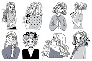 Girls & Flowers, an Object Graphic by Anastasia (Thumbnail 11 of 13)