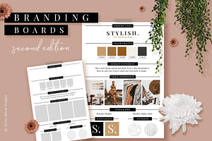 Branding & Mood Board Templates II