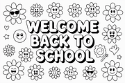 Back to School Coloring Pages design, an Illustration by Amazin_art (Thumbnail 11 of 13)