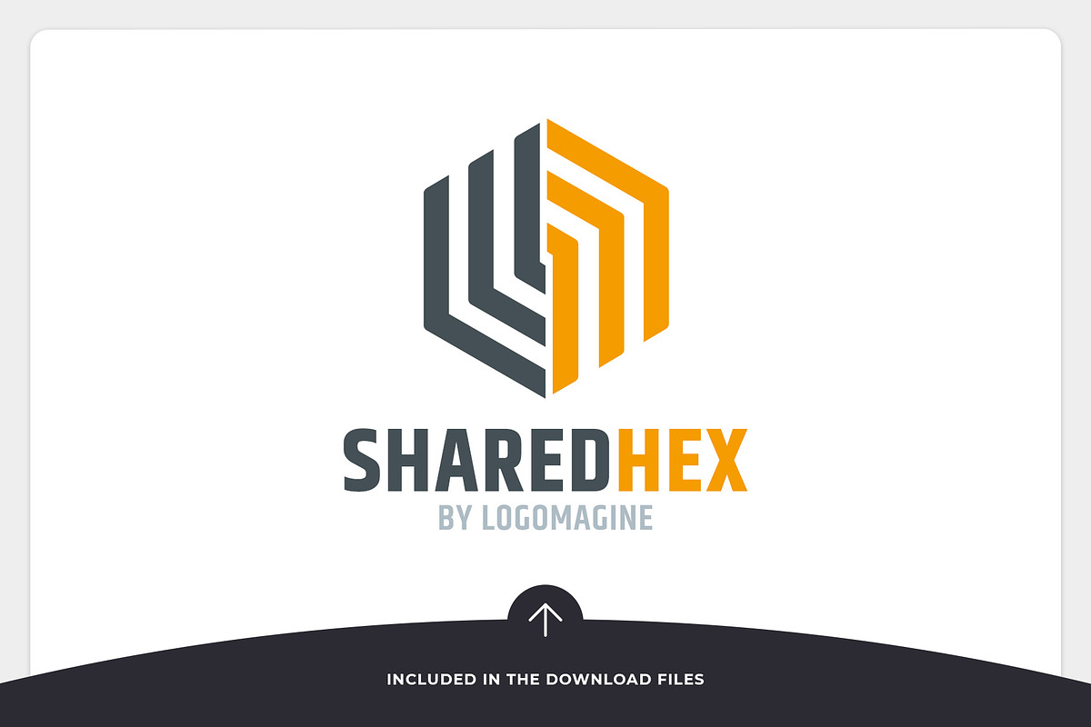 Shared Hex Logo Template, a Branding & Logo Template by LOGOMAGINE (Photo 9 of 16)