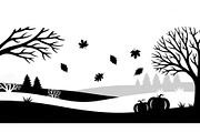 Autumn Fall Leaves Landscape, a Graphic by Artivon (Thumbnail 11 of 13)