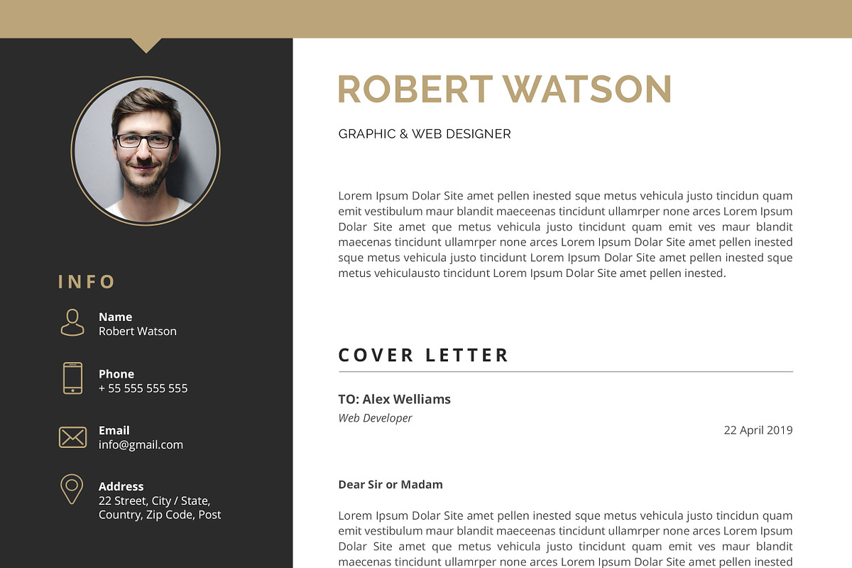 Resume/CV, a Resume Template by SlideCo (Photo 5 of 5)