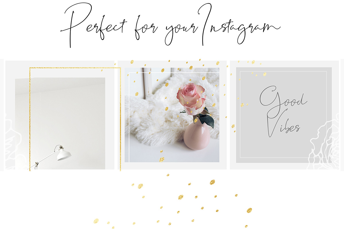 Instagram Post Template Clear, a Templates & Theme by Bumblebee (Photo 4 of 6)