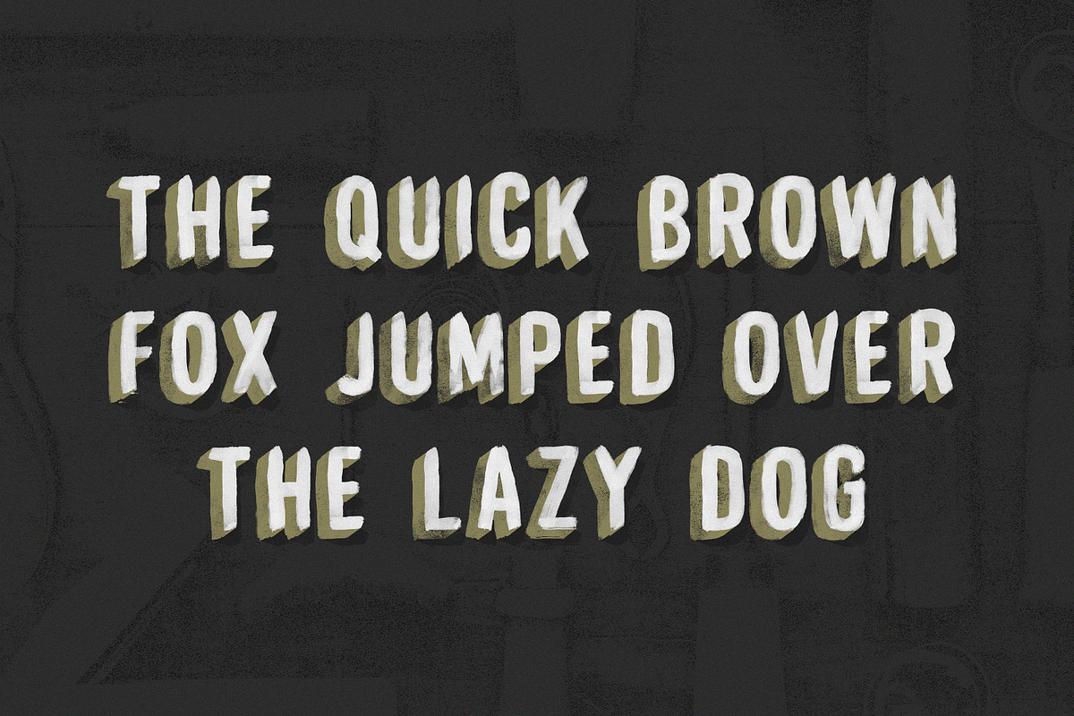 Workshop Font preview 5