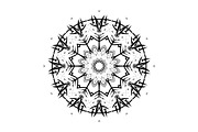 Black White Mandala Illustration Set, a Decorative Illustration by NJ Himel (Thumbnail 70 of 101)