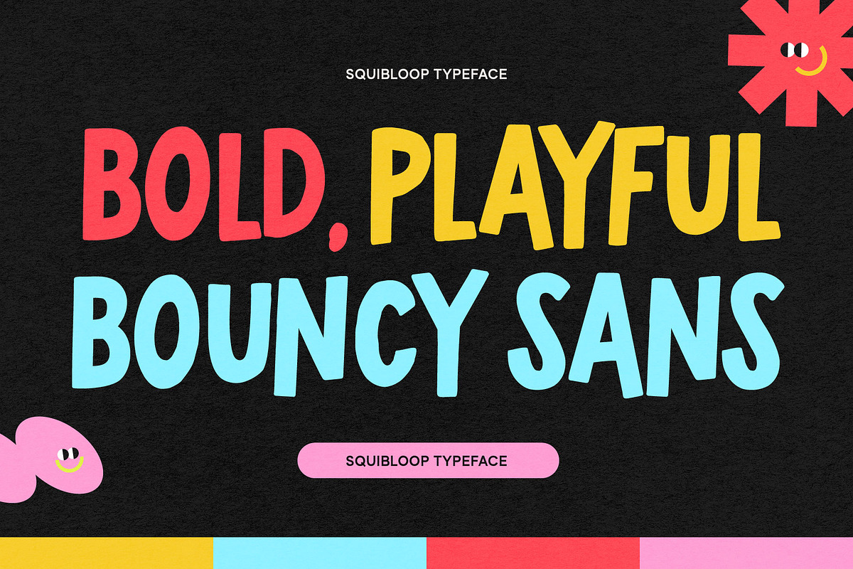 Squibloop, a Sans Serif Font by graphicook (Photo 2 of 10)
