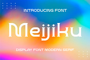 Meijiku, a Serif Font by elevencreateam (Thumbnail 1 of 7)