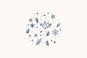 50 Hand-Drawn Winter Snowman Clipart, a Seasonal Illustration by SvetaGallery (Thumbnail 4 of 7)
