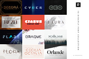 Unique Display Font Bundle, a Font by AndrewPixel (Thumbnail 2 of 99)