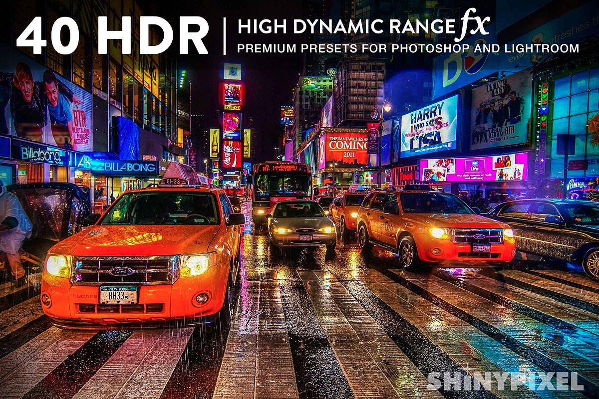 40 HDR Premium Presets for Ps and Lr, a Preset Add-On by ShinyPixel (Photo 1 of 10)