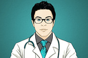 Doctor, a Healthcare Illustration by BusOne (Thumbnail 3 of 3)