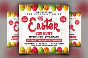 Easter Egg Hunt Flyer, a Flyer Template by AfzaalGraphics (Thumbnail 1 of 2)