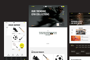 Athlor – Sports Website Figma UI Kit, an UI Kit Template by TNCFlow (Thumbnail 3 of 5)