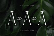 Mounchera - Art Deco Serif, a Serif Font by Variatype (Thumbnail 10 of 14)