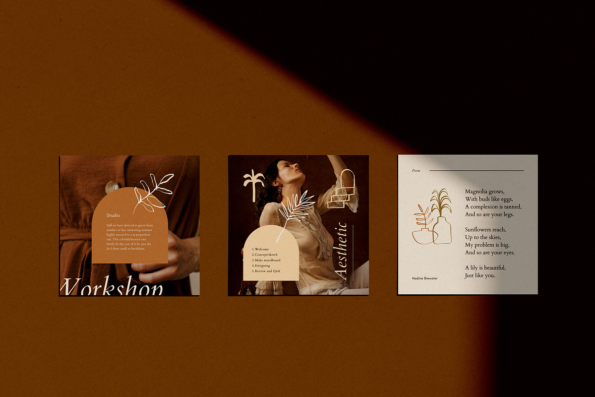 VIERIA - CANVA Instagram Post, a Social Media Template by Elokka Std. (Photo 2 of 11)