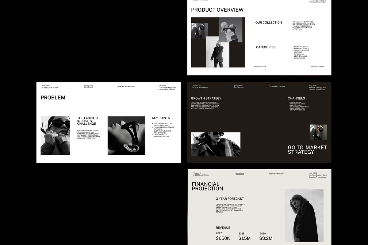 Brand Strategy Canva Template, a Presentation Template by adoestudio (Photo 2 of 10)