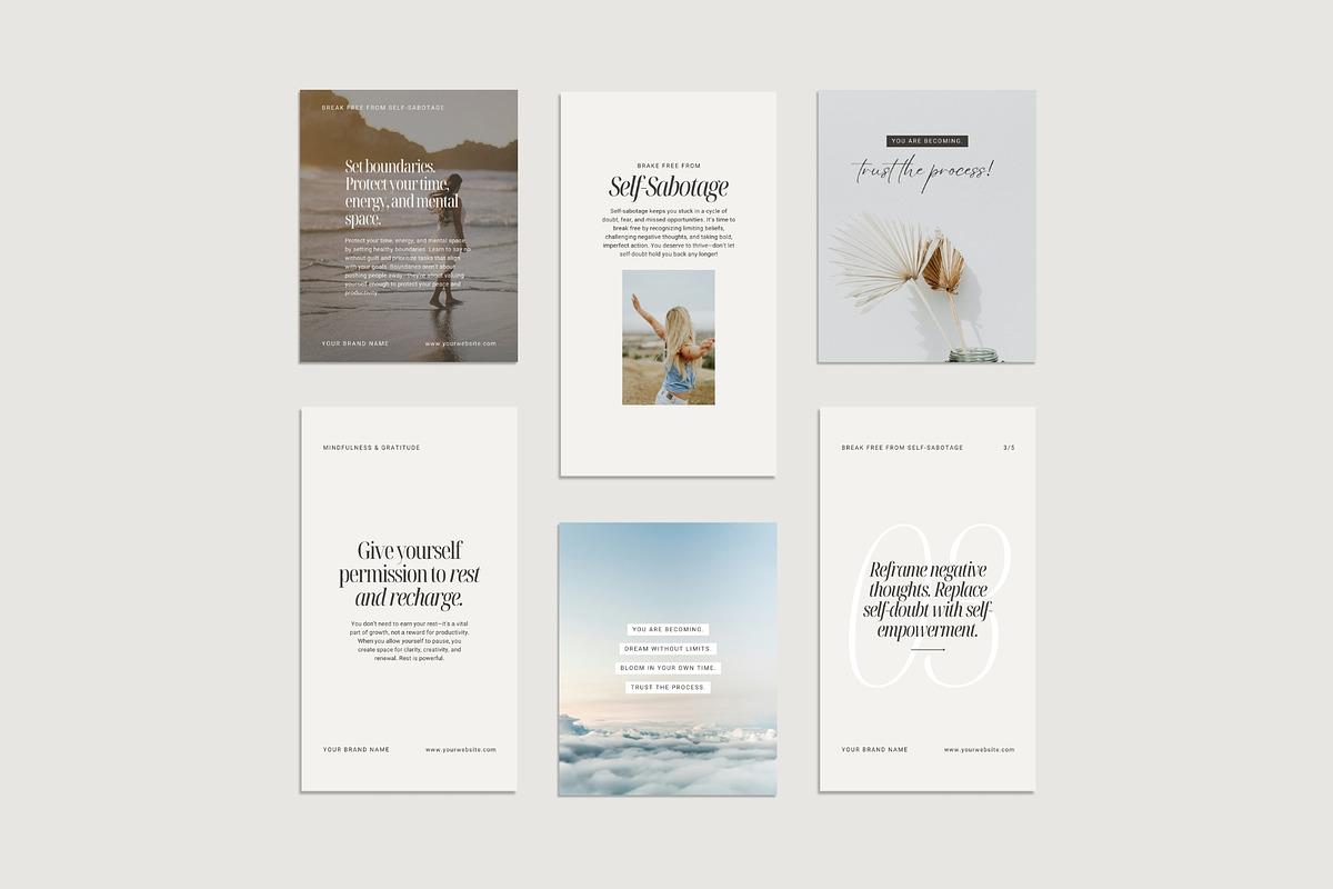Canva Templates Social Media Posts, a Social Media Template by DESIGN BY nube (Photo 5 of 10)