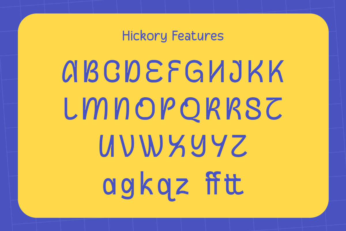 Hickory – Modern Sans Serif Typeface, a Sans Serif Font by MERCI STUDIO (Photo 9 of 9)