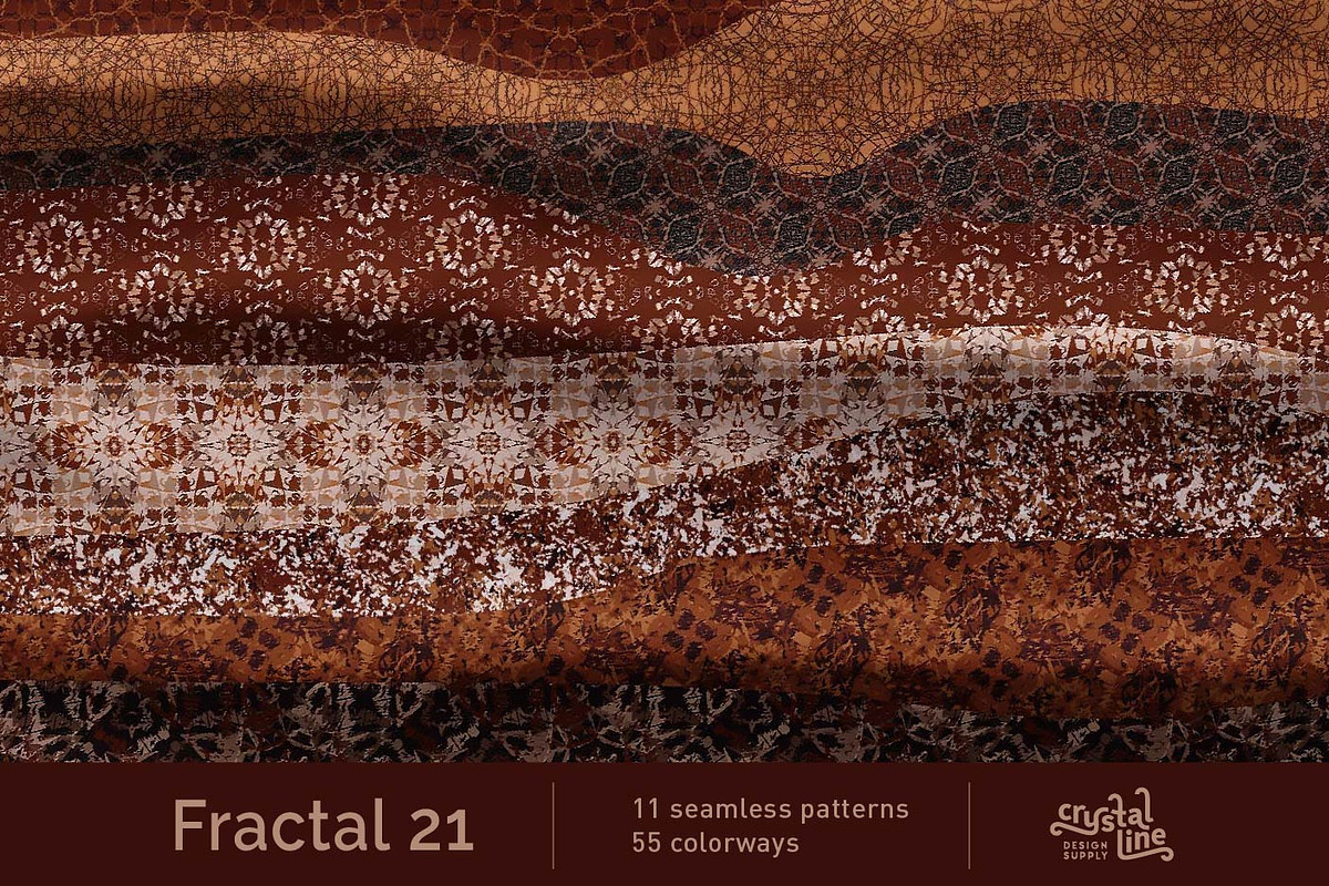 Fractal Patterns 21, a Pattern Graphic by Crystal Line (Photo 1 of 6)
