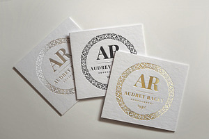 Elegant Gold/Silver/B/W Logo
