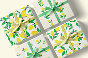Fresh Lemon Seamless Pattern Set, a Graphic by Asya Melkonyan Patterns (Thumbnail 12 of 14)