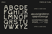 Kombucha | Mid-Century Display Font, a Sans Serif Font by Courtney Flannagan Design (Thumbnail 2 of 6)