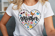 Retro Mothers Day, Mama Heart, Mom, a Seasonal Illustration by Sublimation Artist (Thumbnail 5 of 9)