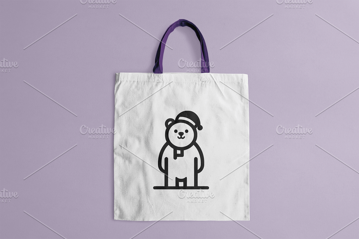 Bear Cute Logo Design, a Branding & Logo Template by Vectorium Studio (Photo 2 of 2)