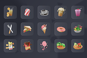 3D Food Icons, a 3D by Flat Icons (Thumbnail 7 of 8)