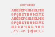 Greny Okmine - Groovy Font, a Sans Serif Font by Iqsiart Studio (Thumbnail 5 of 6)