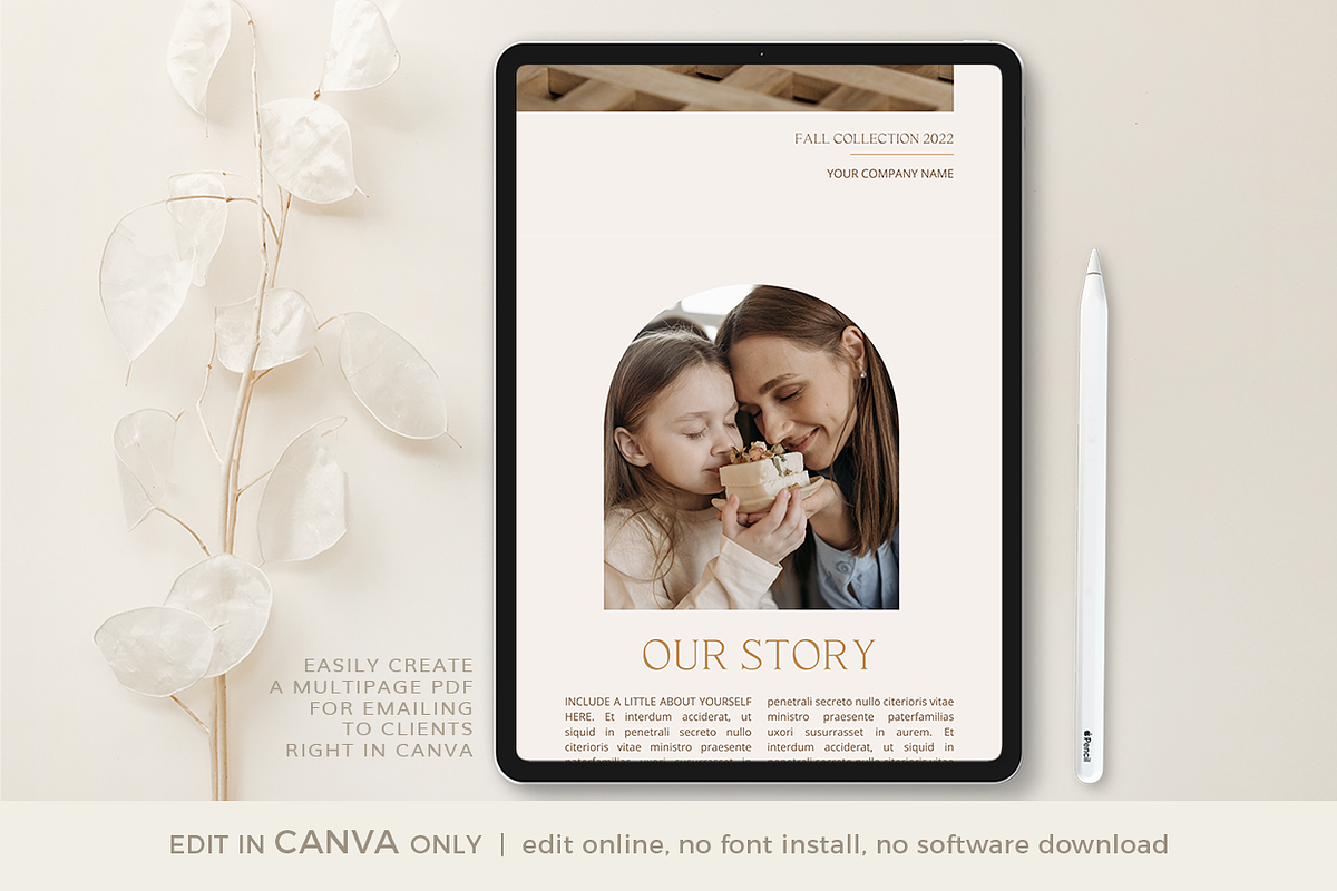 CANVA Wholesale Catalog Template, a Magazine Template by Digiluxe (Photo 5 of 7)