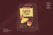 Baking Class - Flyer, a Brochure Template by Izdihaar_Studio (Thumbnail 1 of 3)