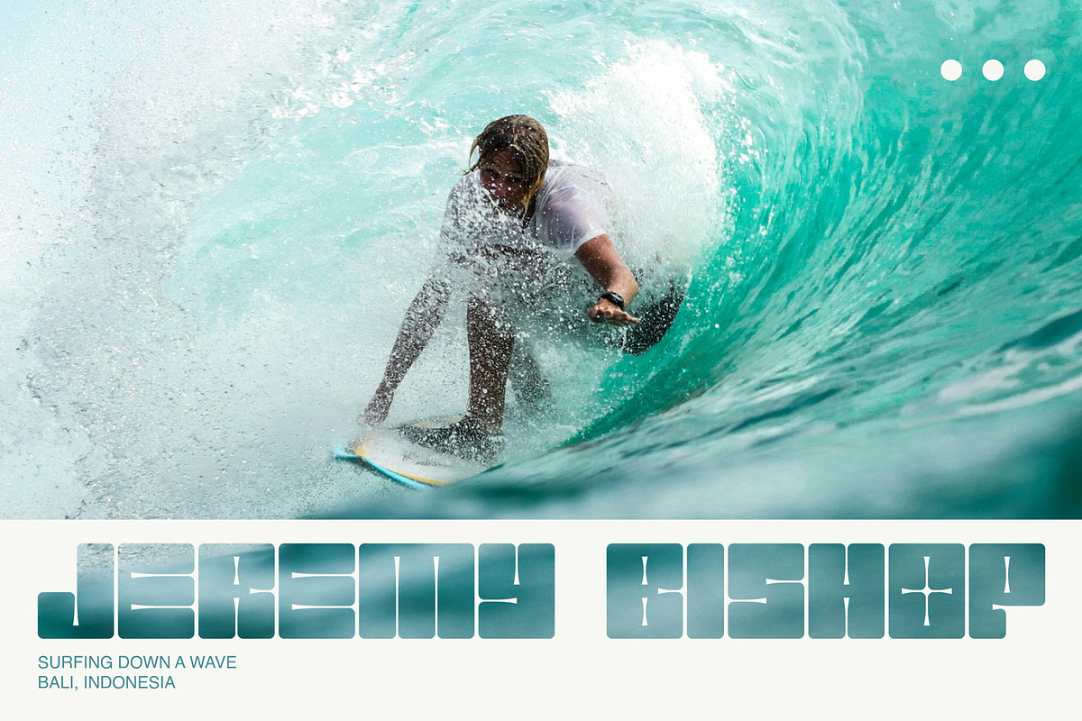Summer Cosmos - Chunky Sans Font, a Sans Serif Font by Hakara Type (Photo 5 of 8)