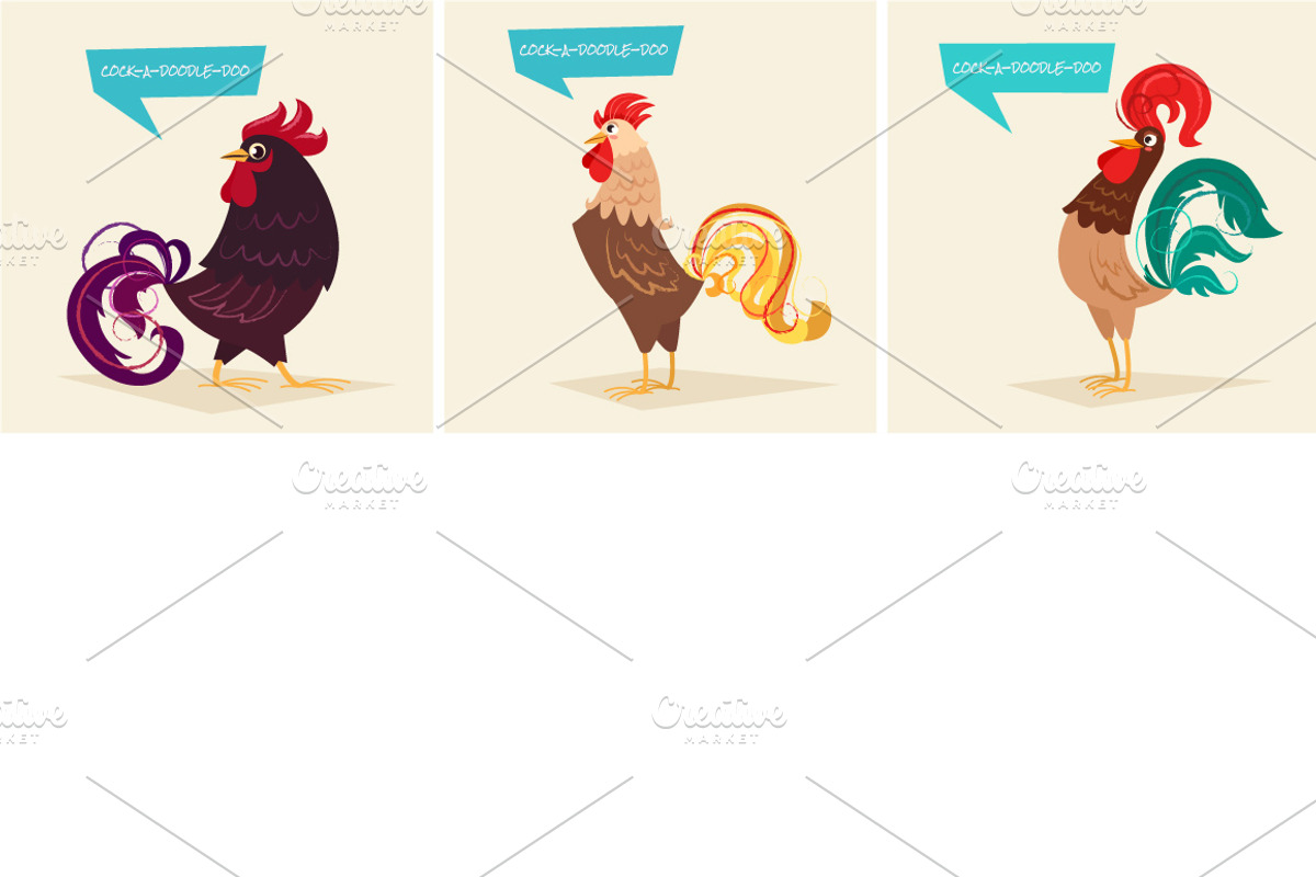 21 cards with cute roosters, a Graphic by Mallinka (Photo 5 of 5)