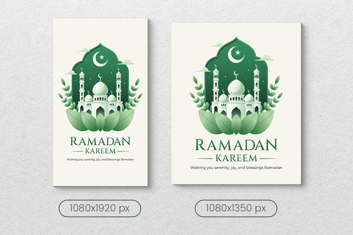 Ramadan Kareem Greetings Card Vol.2, a Social Media Template by muhisya (Photo 4 of 6)