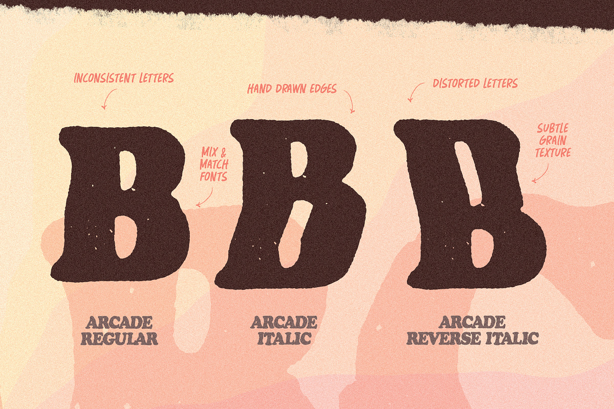 ARCADE Font, a Font by Cameron Humphries (Photo 5 of 10)