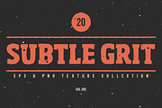 Subtle Grit Volume 01, a Texture Graphic by Ultrashock (Thumbnail 1 of 8)