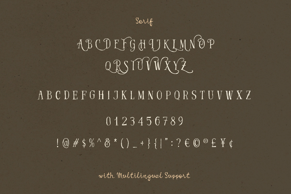 Locked Whisper Organic Handwritten, a Handwritten Font by Letterhend Studio (Photo 8 of 9)