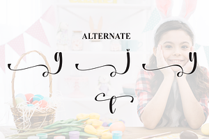 Easter Charming Script Font