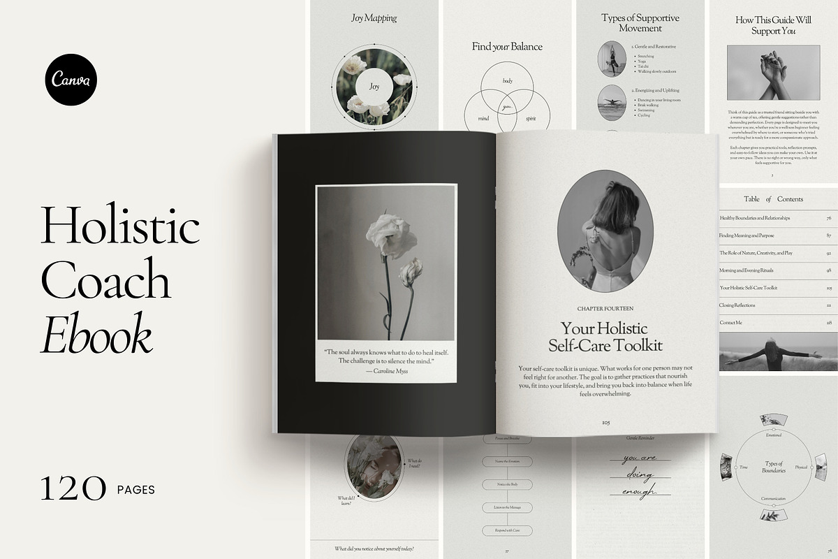 Holistic Coach Ebook - Canva